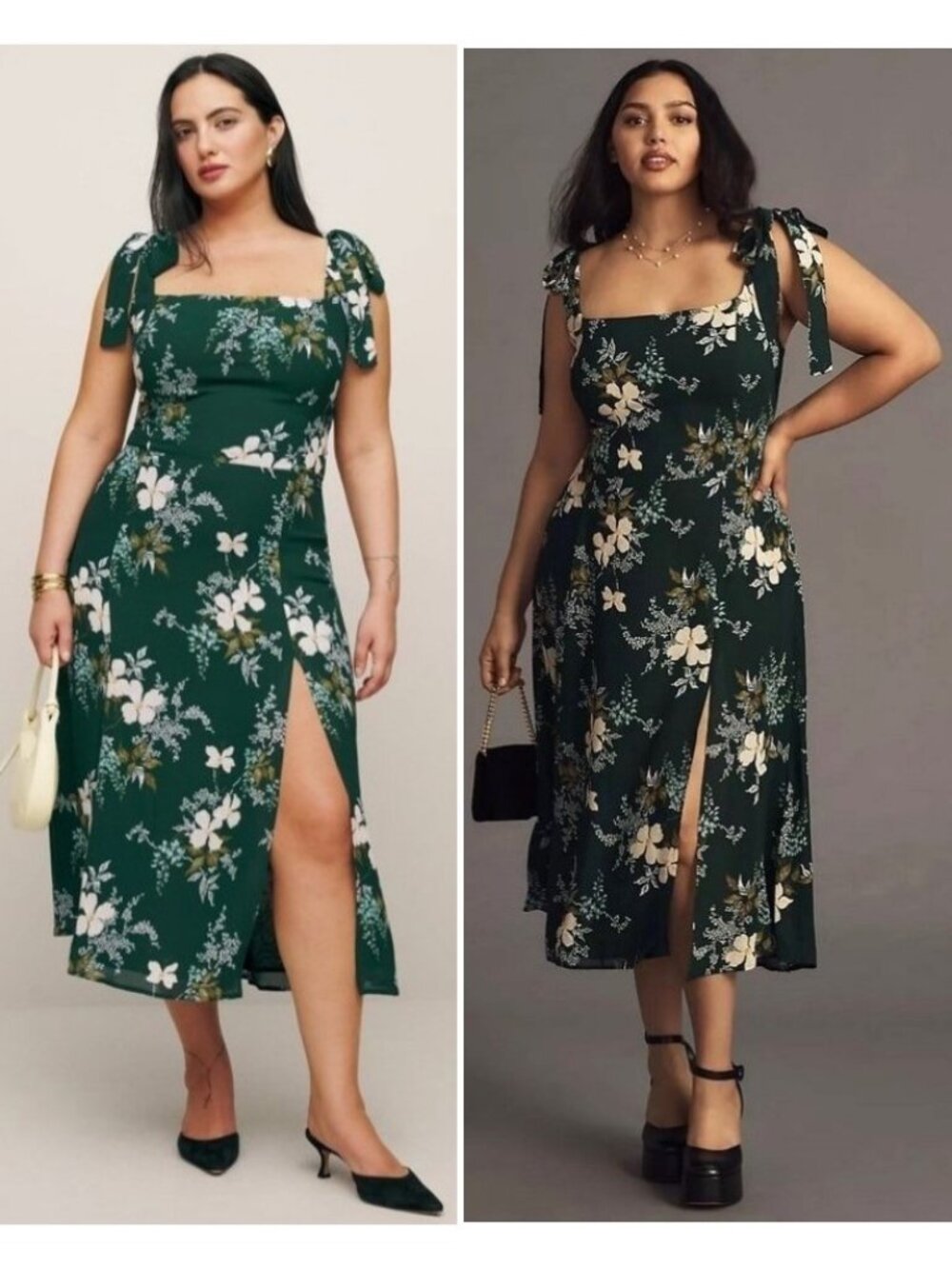 ✨ NEW Reformation Twilight Dress in Portia Green 18